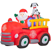 commercial inflatable Christmas Inflatable car dog